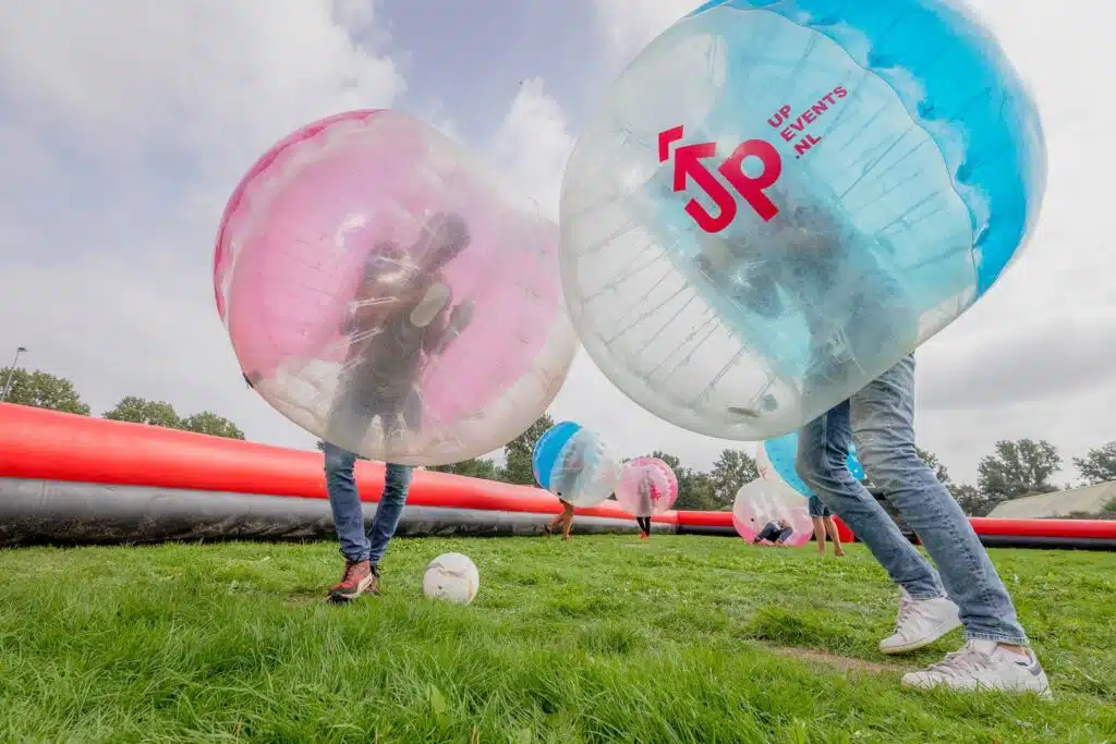 Bubbelvoetbal bij UP Events Amsterdam West