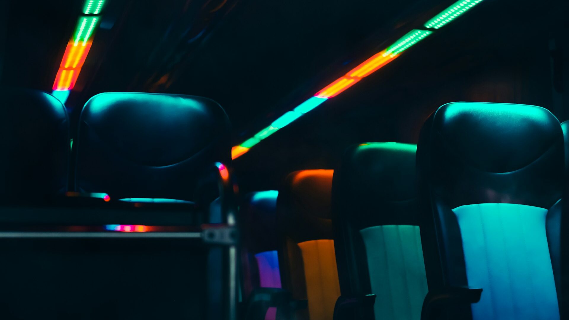 UP DMC Neon Bus